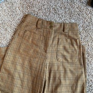 Forever 21 plaid bell bottoms